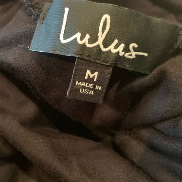 Lulus long sleeve black turtle neck dress medium - Picture 7 of 8